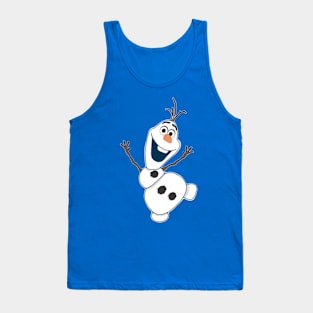 Happy Snowman Tank Top